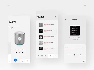 Loudspeaker app product design ui ux