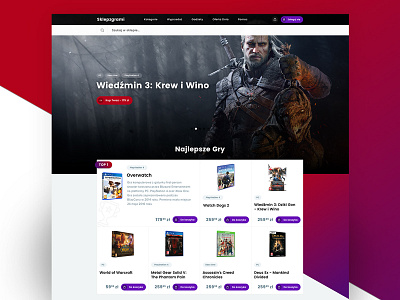 Games Store | webdesign games store ui web web design webdesign website www