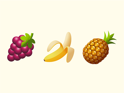 Emoji: fruits