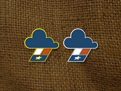 [WIP] Rainy Texas burlap cloud flag harvey hurricane mock up pin rain sky star texas