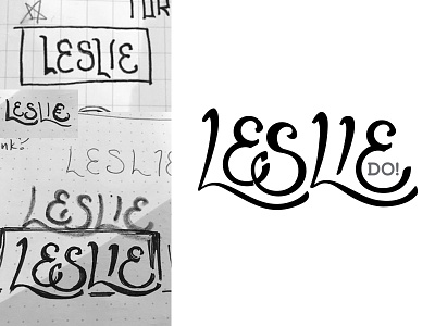 [WIP] Lettering Leslie