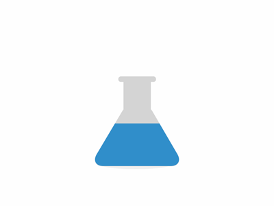 Beaker Preloader beaker icon loader science