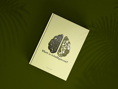 Intelligence as Bookcover book book cover branding design editorial design graphic design illustration logo ui vector