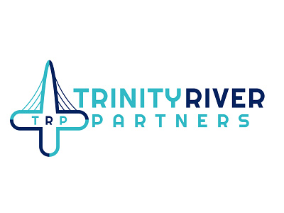 Trinity River Partners loog brand identity branding business cards business logo company brand logo company logo icon logo logodesign typography