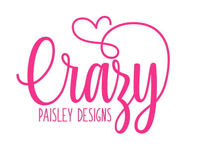 Crazy Paisley Designs logo brand identity branding business cards business logo company brand logo company logo design logodesign typography vector