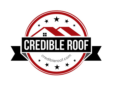 CREDIBLE ROOF LOGO brand identity branding business cards business logo company brand logo company logo icon logo logodesign typography