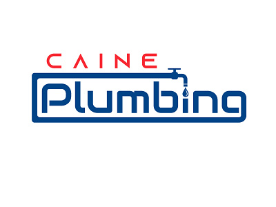 CaINE PLUMBING brand identity branding business cards business logo company brand logo company logo icon logo logodesign typography