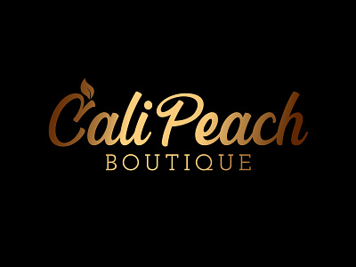 Cali Peach logo brand identity branding business cards business logo company brand logo company logo design icon logodesign typography