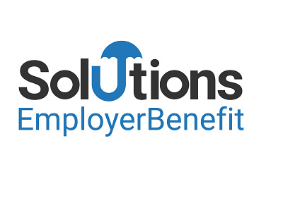 Solutions Employer Benefit logo brand identity branding business cards business logo company brand logo company logo icon logodesign typography vector