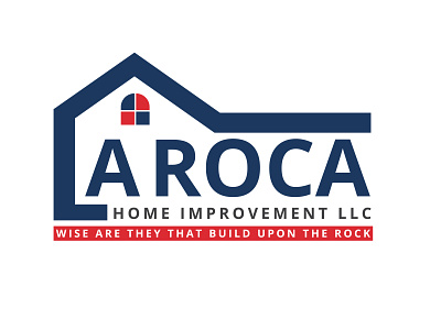 La Roca Home Improvement logo brand identity branding business cards business logo company brand logo company logo design logo logodesign typography