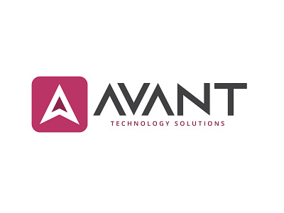 Avant Technology Solutions logo brand identity business cards business logo company brand logo company logo design logo logodesign typography vector
