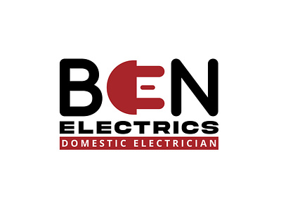 BEN Electrics LOGO brand identity branding business cards business logo company brand logo company logo design logo logodesign typography