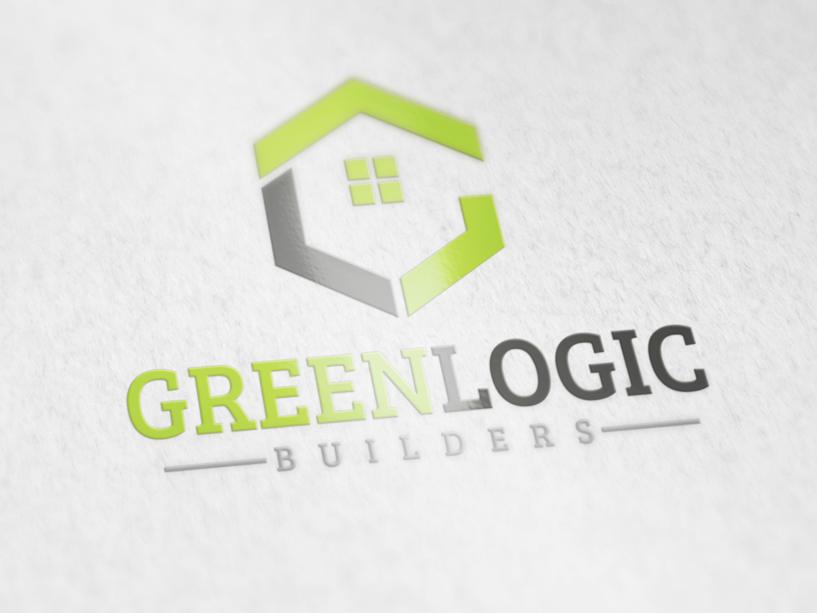 Green Logic Builders logo by Sameh Radwan on Dribbble