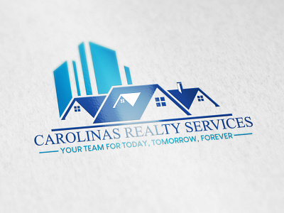 CAROLINAS REALTY SERVICES LOGO brand design brand identity branding business cards business logo company brand logo company logo design logodesign typography