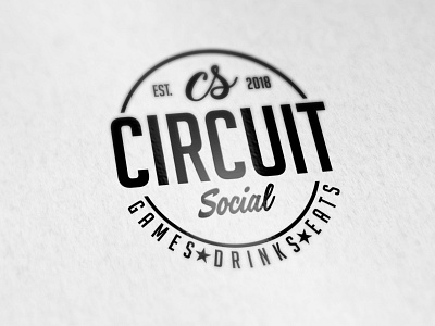 CIRCUIT SOCIAL LOGO brand identity branding business cards business logo company brand logo company logo design icon logodesign typography