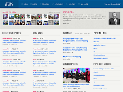 Intranet redesign