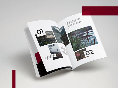 Theron Designs Zine Mockup branding design logo minimal print publication