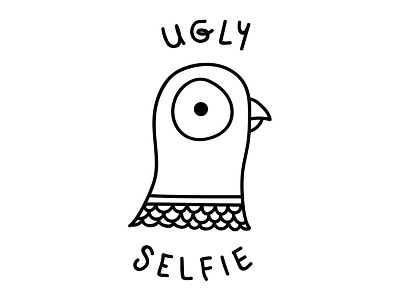 Ugly Selfie face pigeon selfie ugly