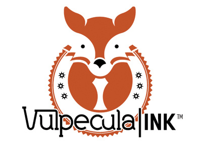 Vulpecula Ink Logo branding logo