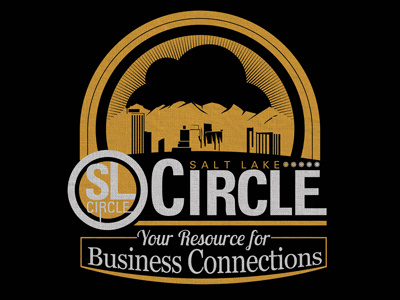 SL Circle Tshirt Design business connections networking salt lake tshirt