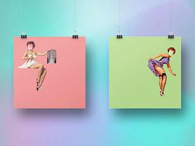 Canvas Girls - Canvas Digital Print Series - Set 1