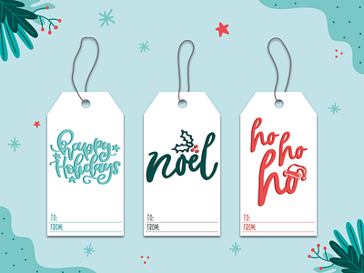 Homemade Christmas Tags adobe photoshop christmas christmas tags design digital art gift tag gift tags holiday season illustrator mix media photoshop