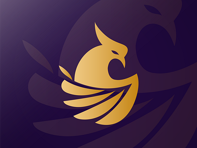 Phoenix Design artist design designs drawing icon illustraion illustrator logo phoenix phoenix logo vector