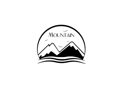 Gunung adobe illustrator ai brandandidentity designminimalis logodesign logodesignersclub photoshop.