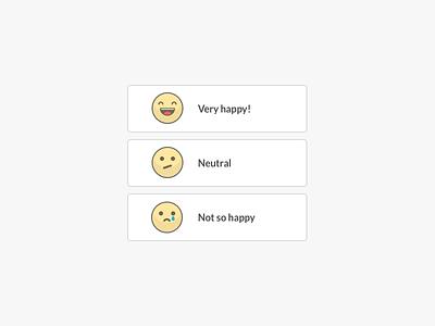 Happiness Rating customer happy rating review service status