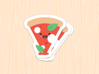 Pizza Sticker