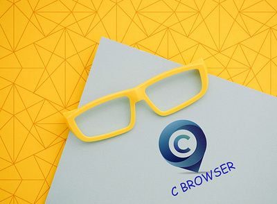 cc browser logo with 3d mocup animation app branding design flat icon illustration illustrator logo ui vector