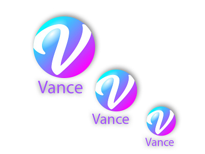 Vance logo animation app branding design flat icon illustration illustrator logo minimal ui vector