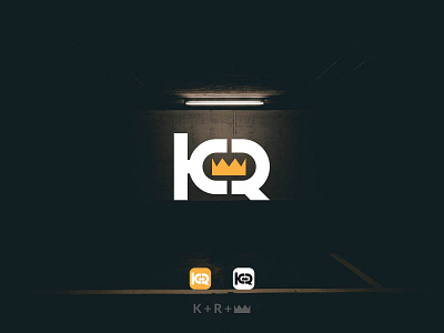 K-R Letter Logo