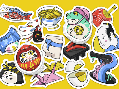 Crazy Asia Sticker Pack