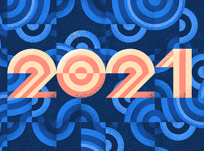 Infermedica 2021: Year in Review 2021 design geometric graphic design illustration lettering letters numbers typography vector vector graphics vector illustration visual design year