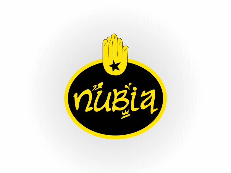 nuBia logo animation animation app design gif illustration logo logo animation minimal motion