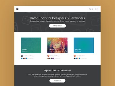 Pencil Case Landing Page (Updated)