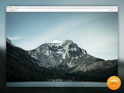 Chrome Window for Sketch.app & Dribbble browser chrome free sketch sketchapp ui window