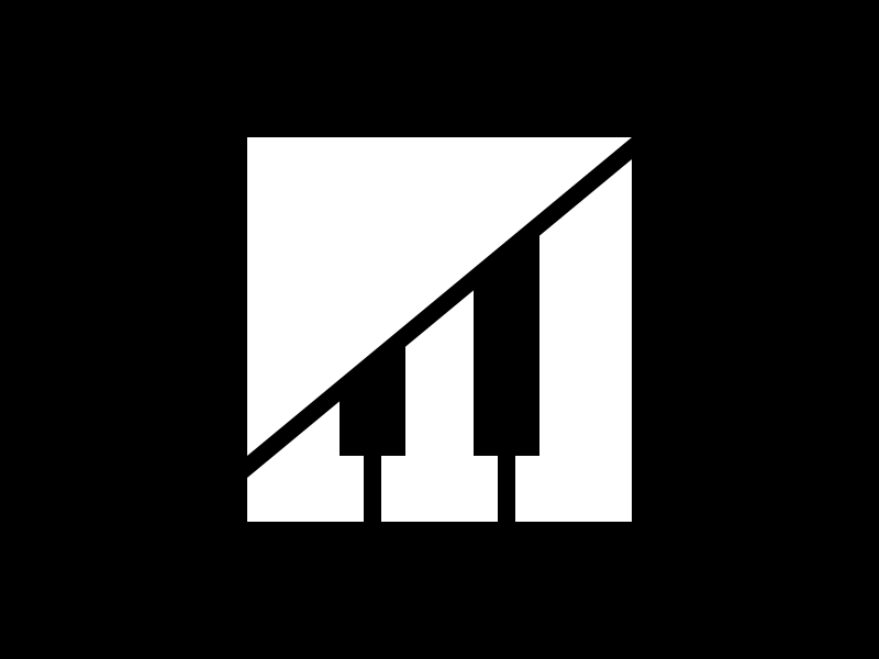 DW Music keys piano music logo dw