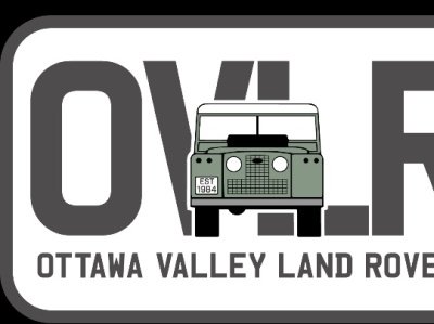 OVLR bumper sticker land rover land rover club logo ottawa ottawa valley series 1 sticker