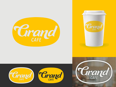 Proposed rebrand for local coffee shop badge brand identity branding cafe coffeeshop grand