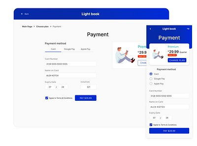 Payment book reading design figma figma design mobile app payment payment form payment method ui ux