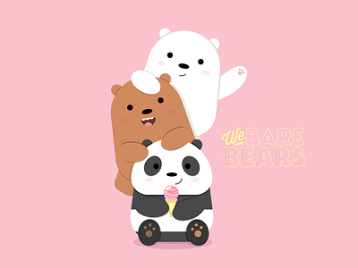We Bare Bears bear bears cartoon character character design design illustration illustrator