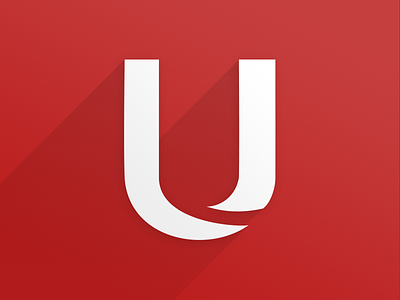 U Logo | Concept Update clean flat logo modern round