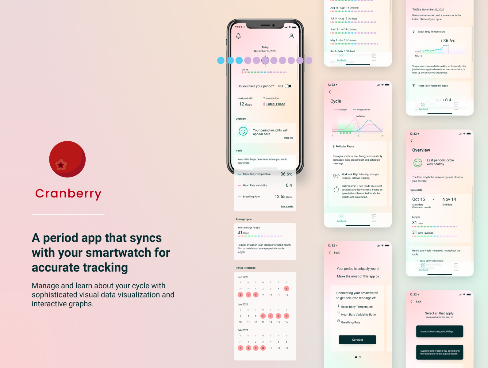 A Period App That Syncs With A Smartwatch For Accurate Tracking By Elle 