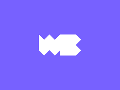 W+B logo branding design flat geometric illustrator lettering logo logo design logotype minimal minimalist logo typography vector