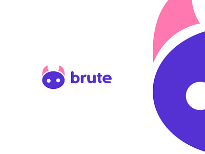 brute branding abstract branding colorful design geometric icon illustrator logo logo design minimal modern vector