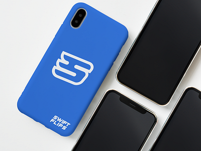 Swift Flips Phone Mockup