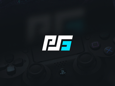 PS5 Concept Logo branding flat icon lettering logo logotype playstation ps4 ps5