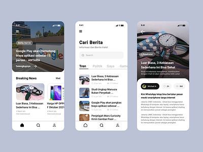 UI Design News App design app news app news ui ui design